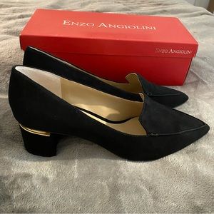NWT Enzo Angiolini Black Heel